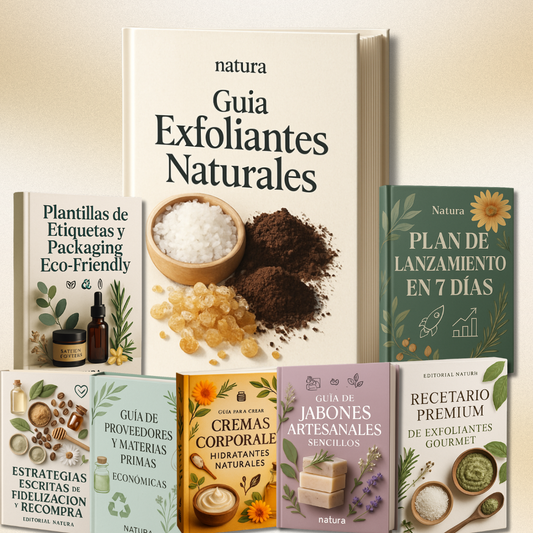 GUÍA EXFOLIANTES NATURALES + 7 BONOS DE REGALO